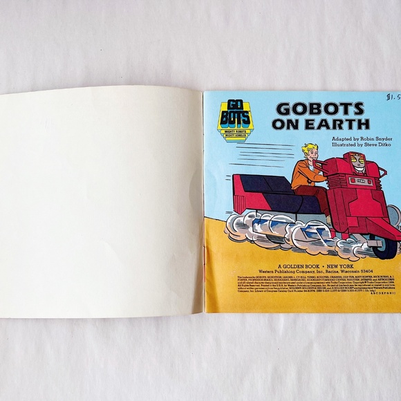 Gobots On Earth by Robin Snyder Paperback Book - Picture 3 of 4